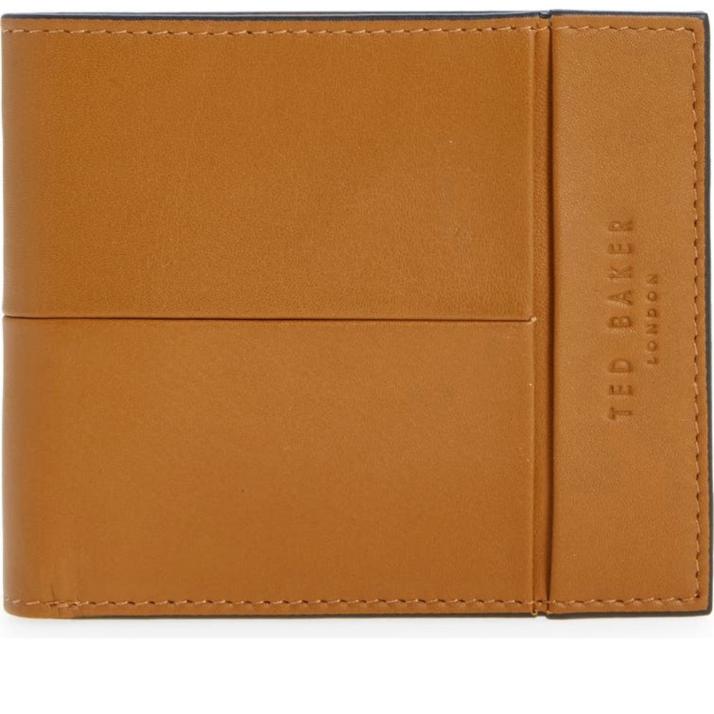 NEW!! Ted Baker London Breaker Leather Bifold Wallet